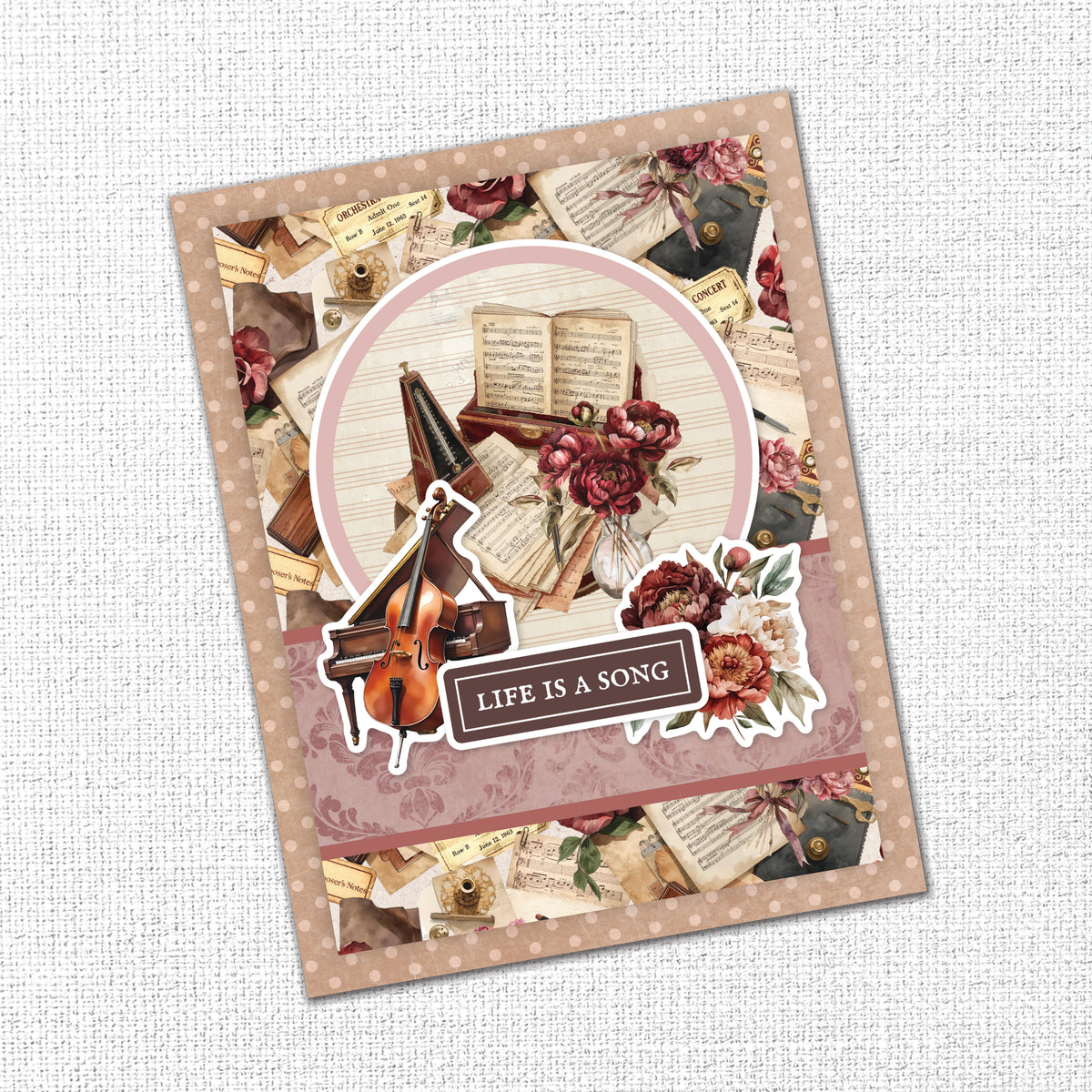 Melody & Memories 6 x 8" Cut Aparts 37402