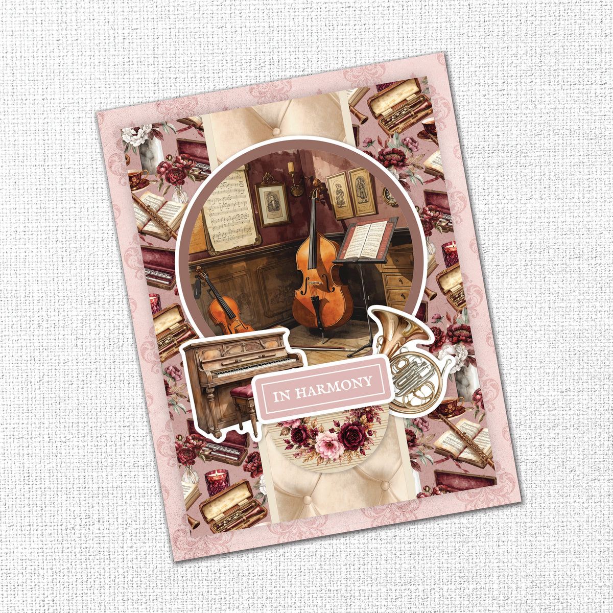 Melody & Memories Basics 6x6 Paper Collection 37408