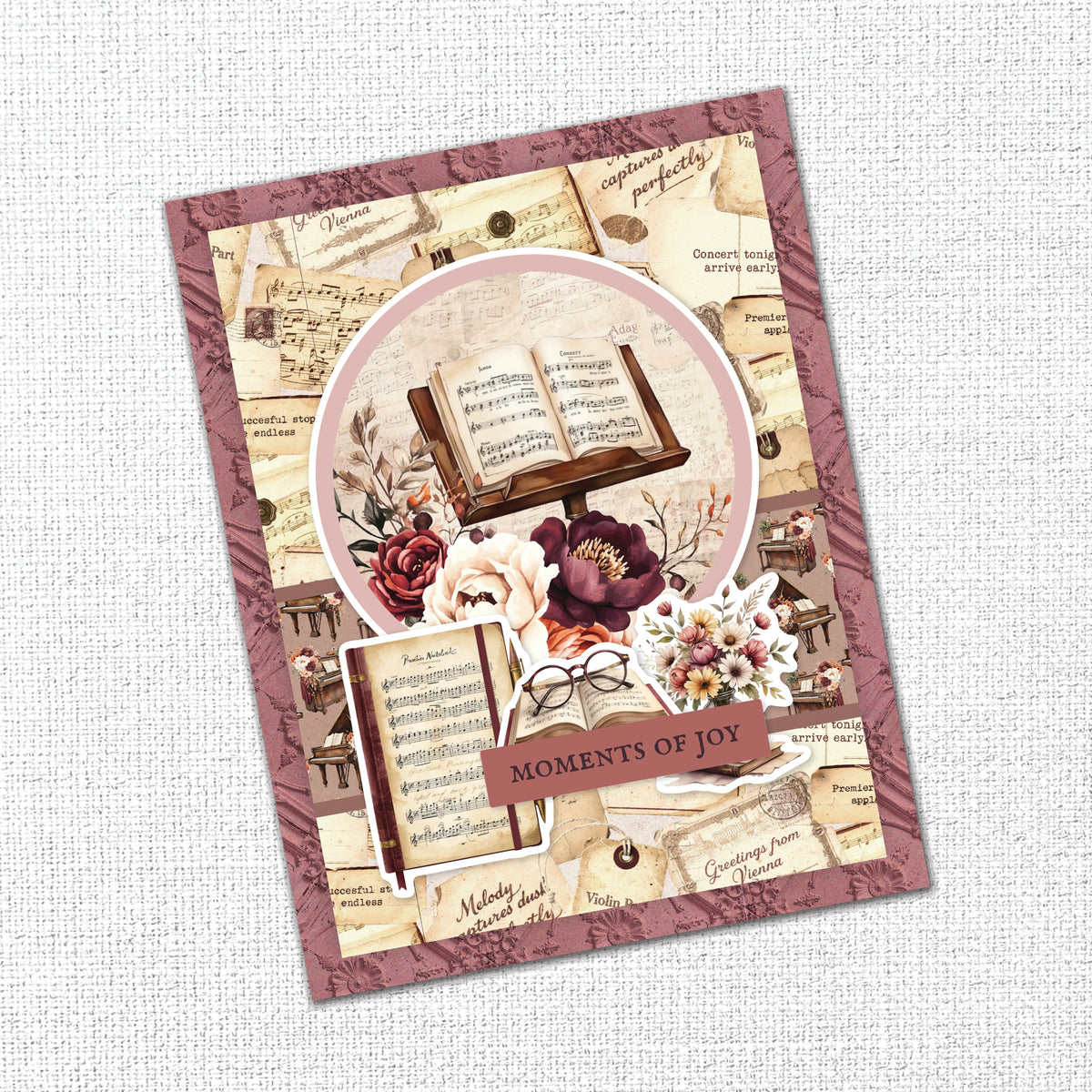 Melody & Memories 12x12 Paper Collection 37378