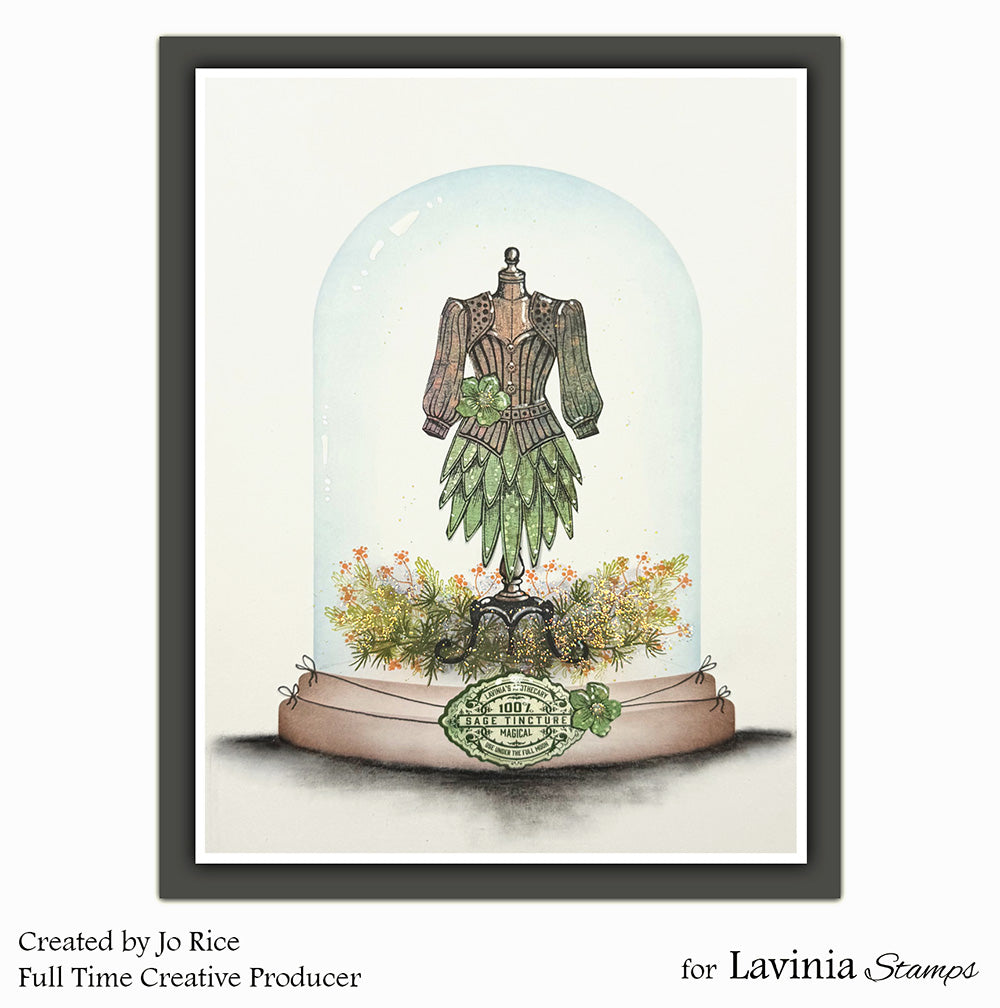 Lavinia Stamps - Roselles Tulle Stamp