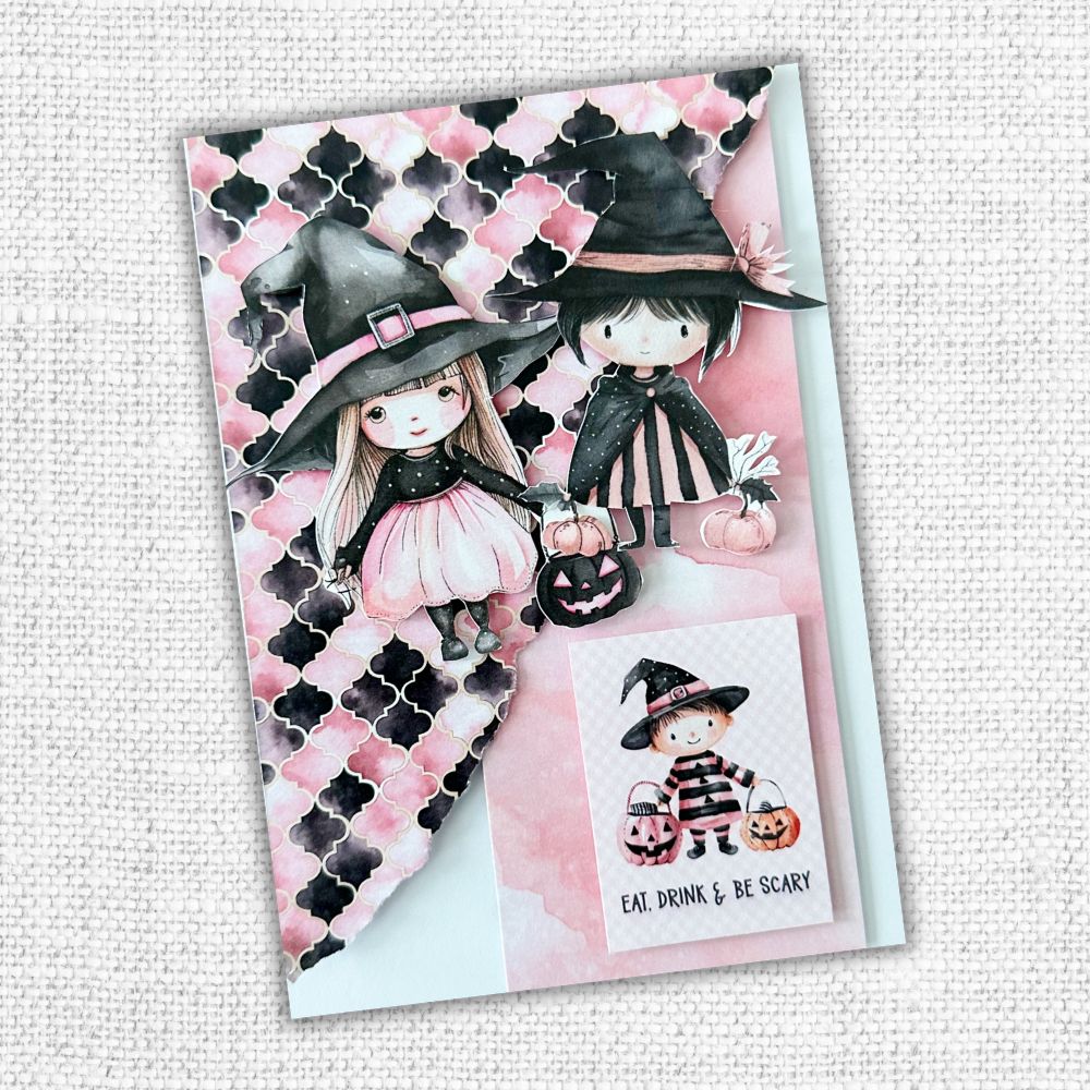 Pink Halloween 12x12 Paper Collection 32796