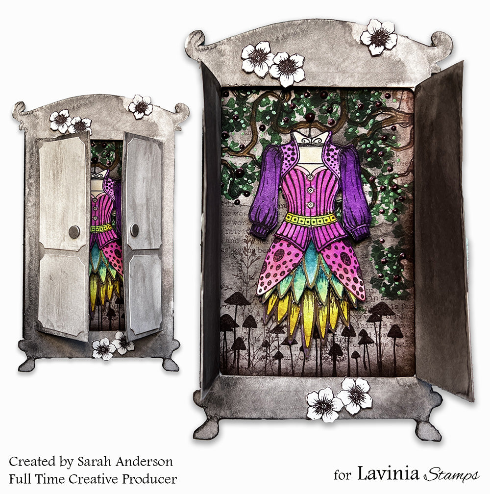 Lavinia Stamps - Ladybird Bustle Stamp