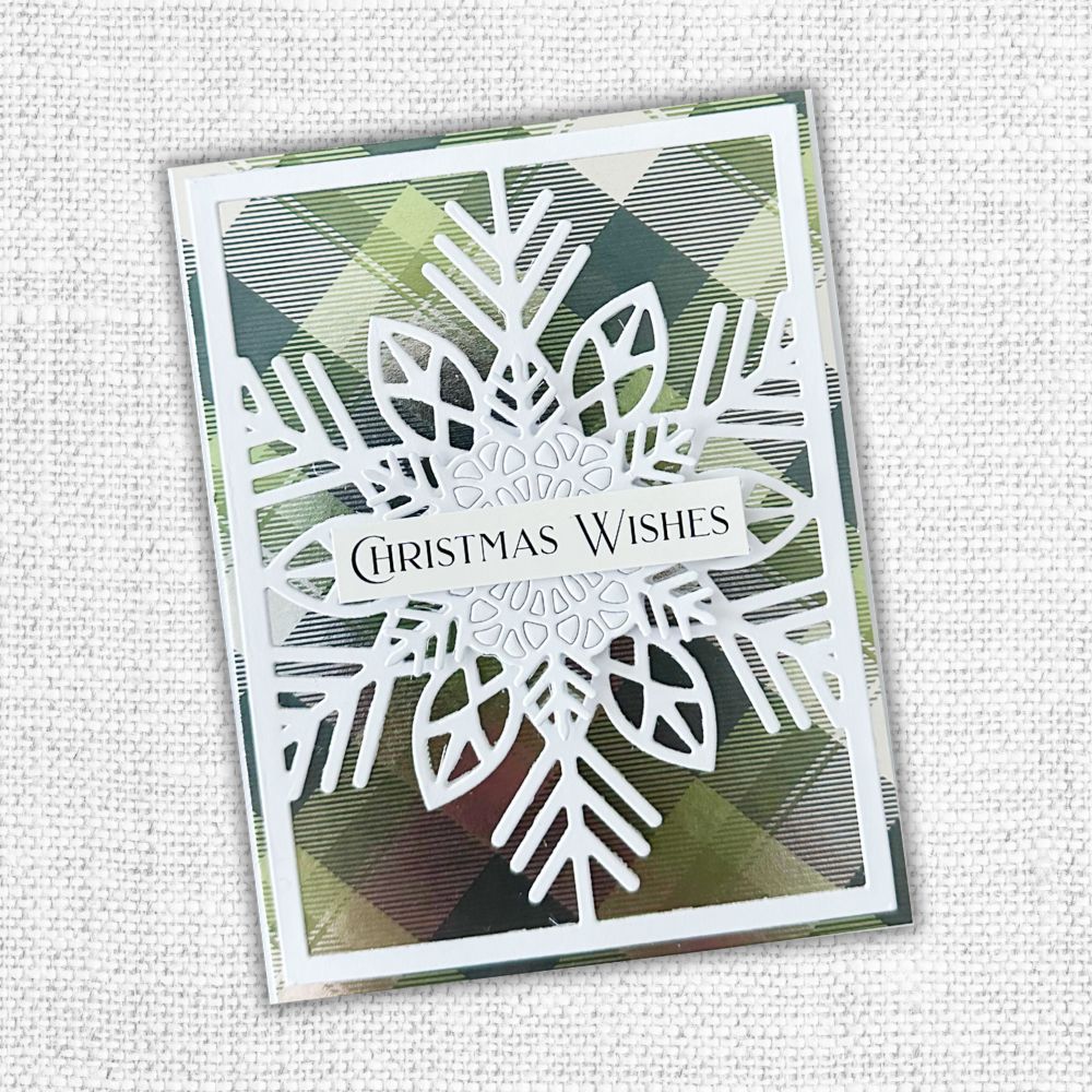 Christmas Snowflake Coverplate Die 32427