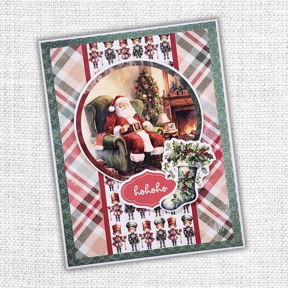 Christmas TIme 6x8" Die Cuts & Sentiments 32766