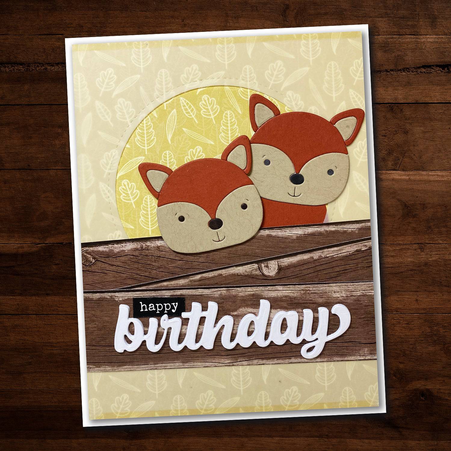 Little Fox / Deer Metal Cutting Dies 19447