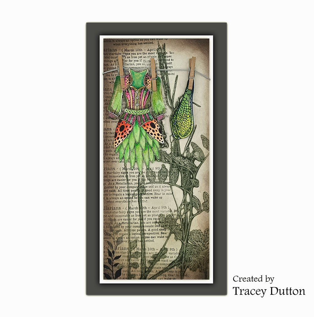 Lavinia Stamps - Ladybird Bustle Stamp