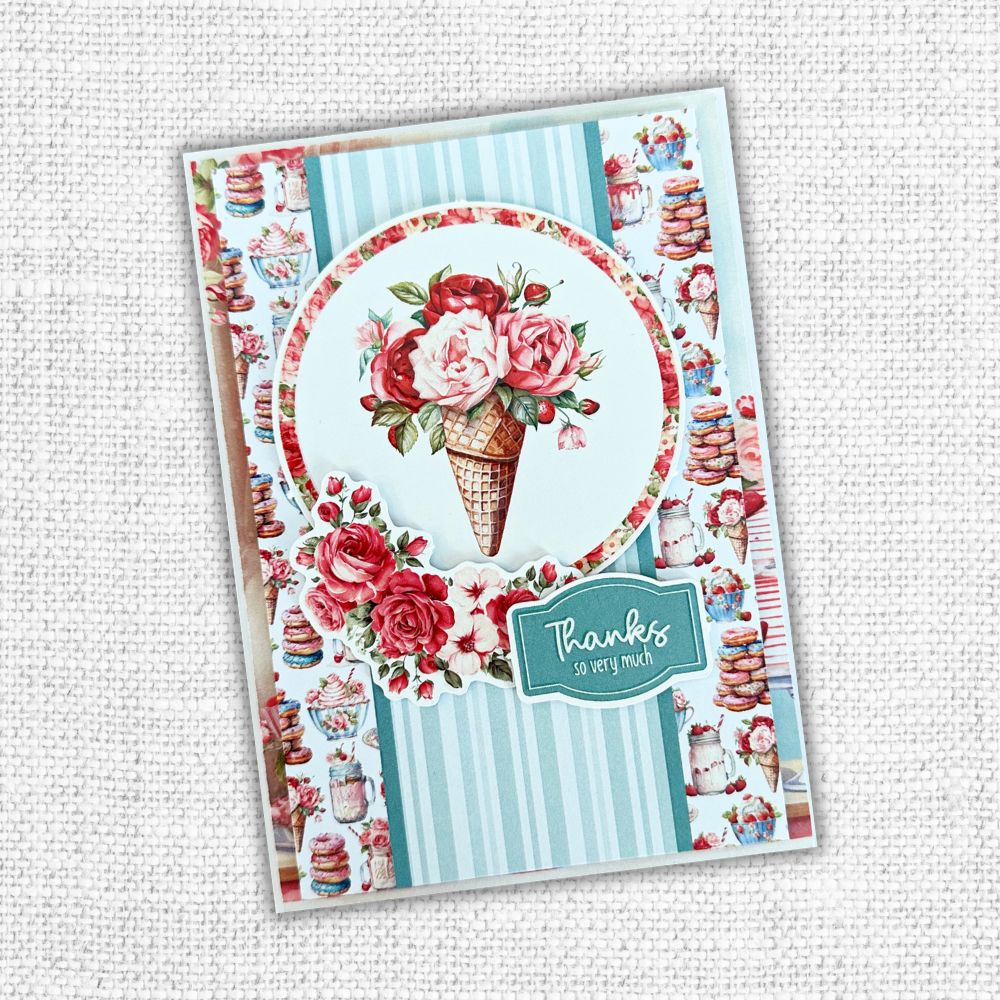 Candy Treats 6x8" Die Cuts & Sentiments 32073