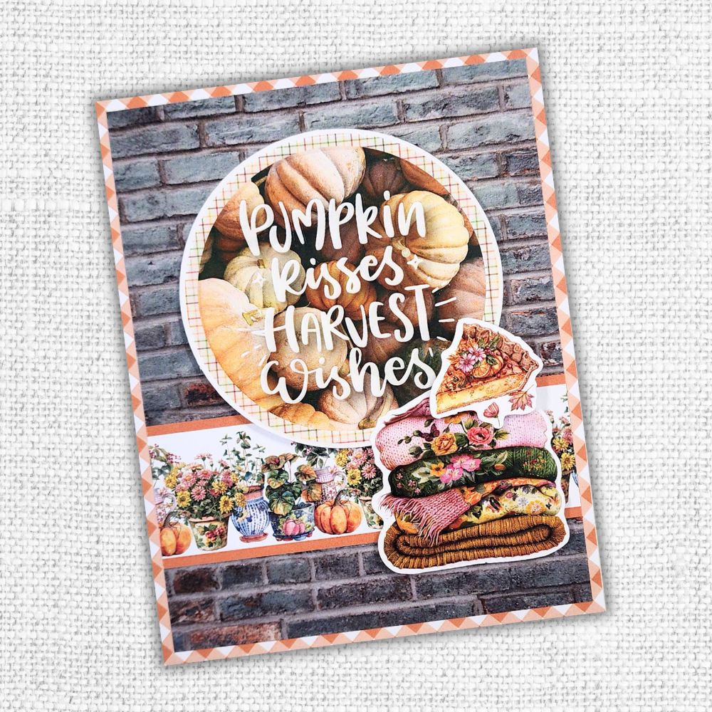 Cozy Fall 6x8" Die Cuts & Sentiments 32727