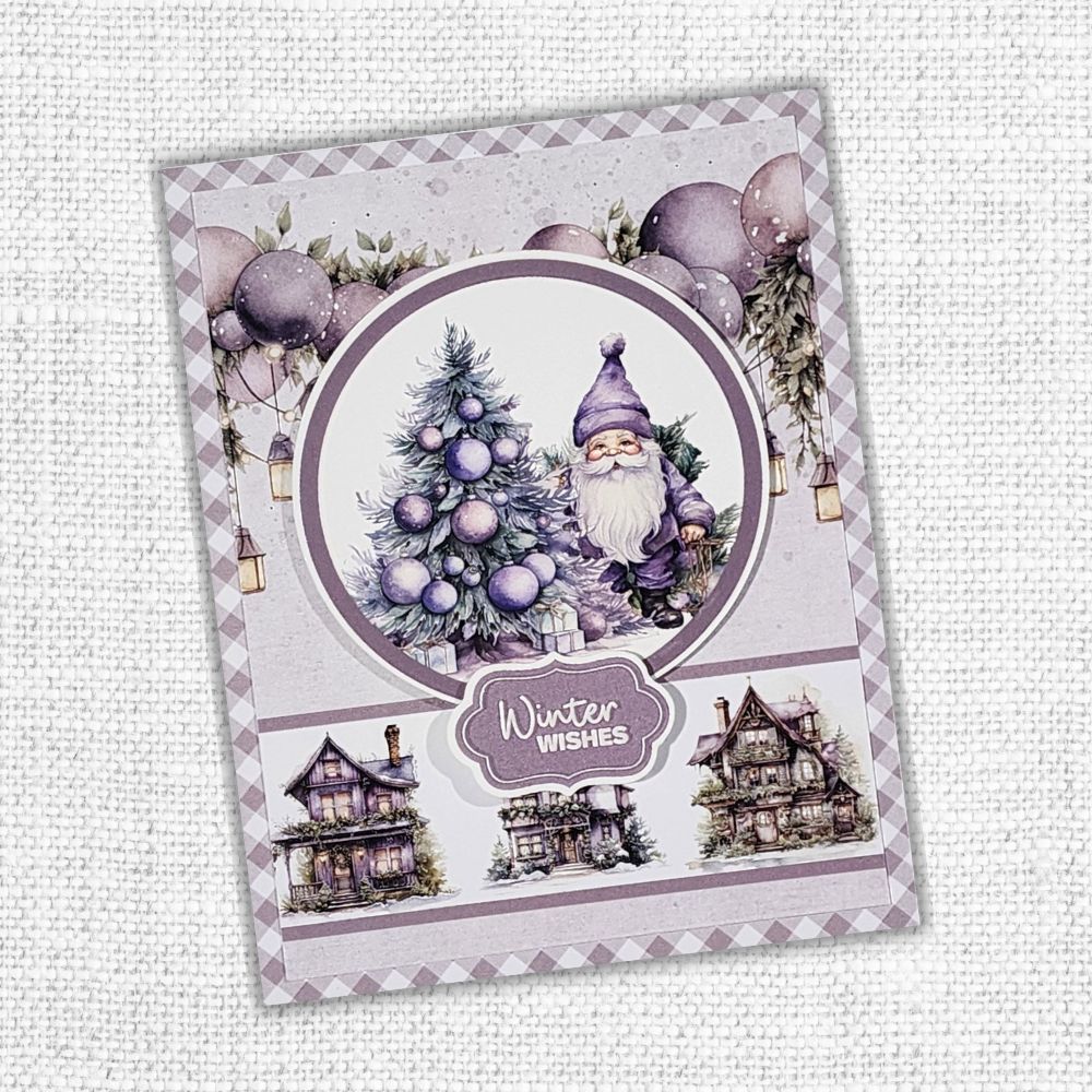 Enchanting Christmas 6x8" Die Cuts & Sentiments 32772