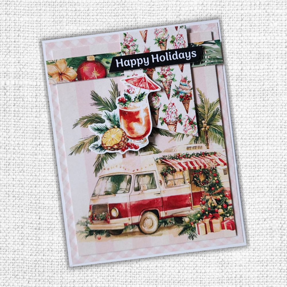 Tropical Christmas F 12x12 Paper (12pc Bulk Pack) 33132