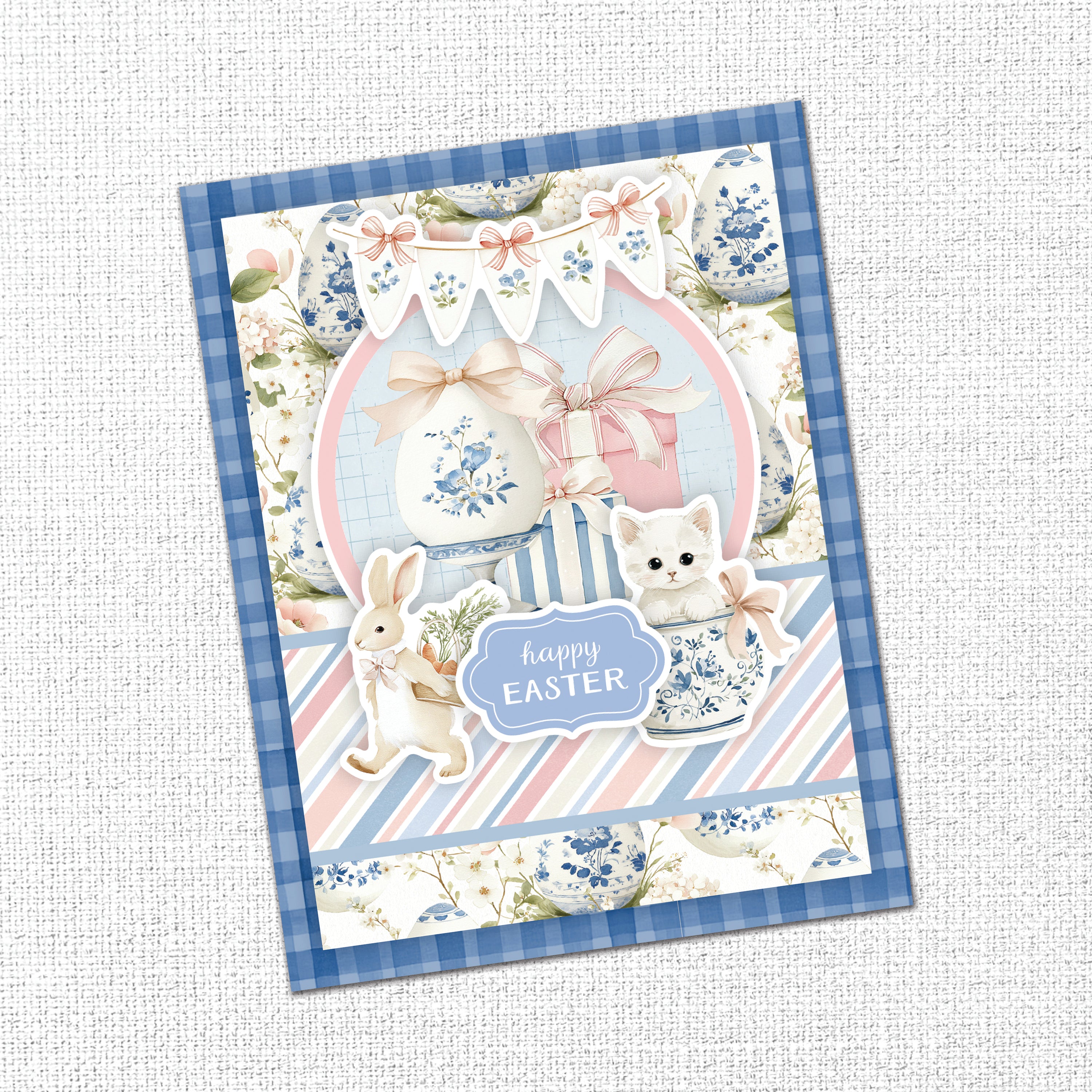 Primrose Garden Easter 6 x 8" Embossed Die Cuts 36061