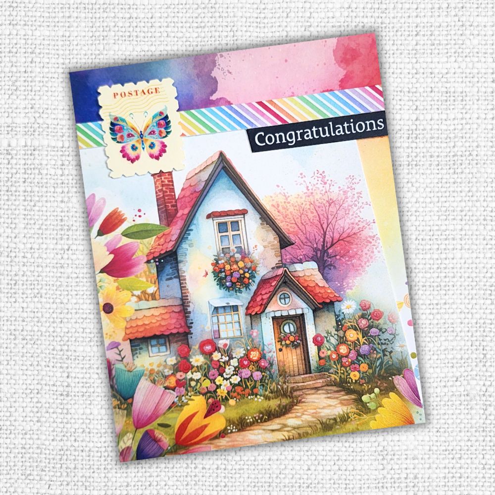 Rainbow Village Basics 12x12 Paper Collection 35322