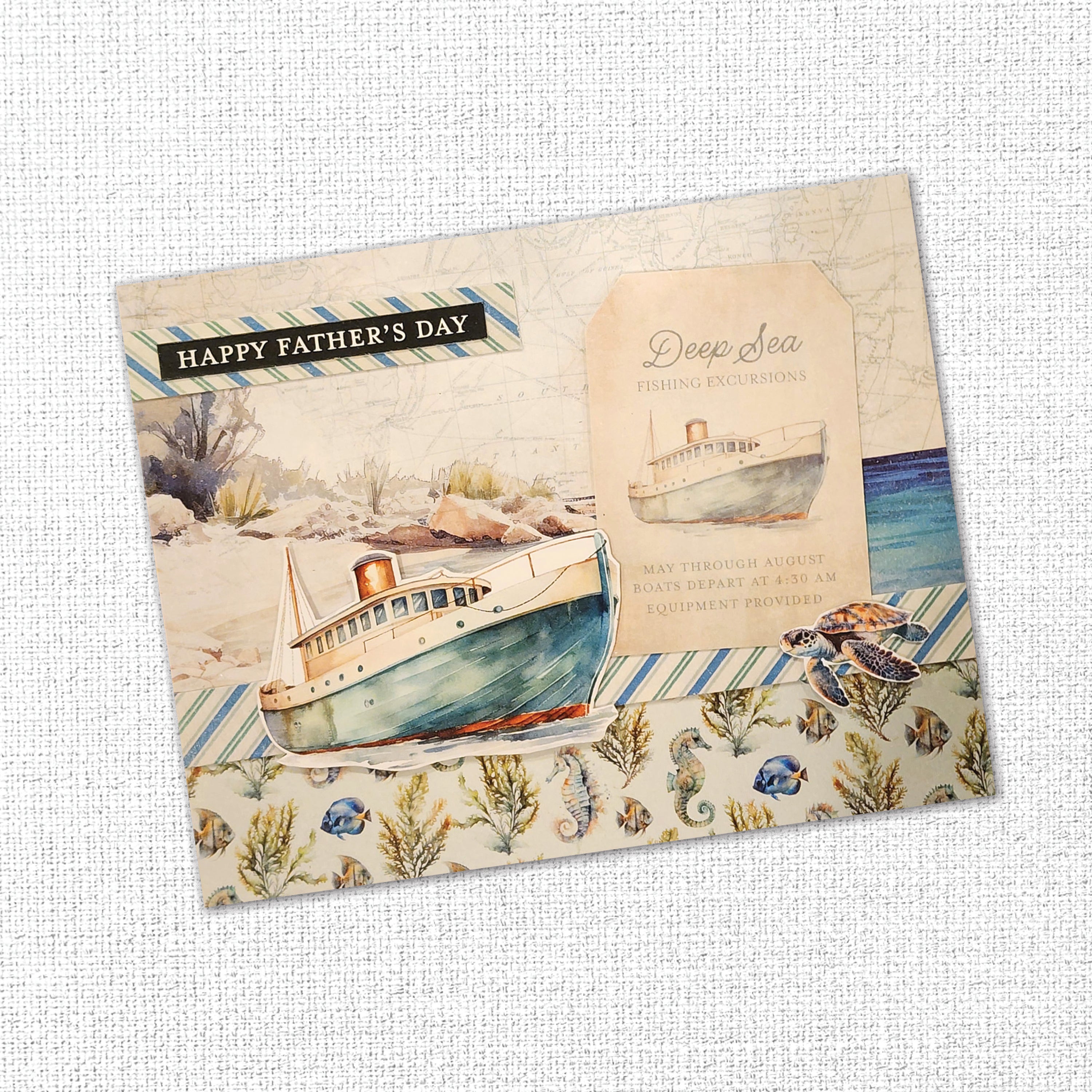 Seaside Memories Basics 6x6 Paper Collection 33795