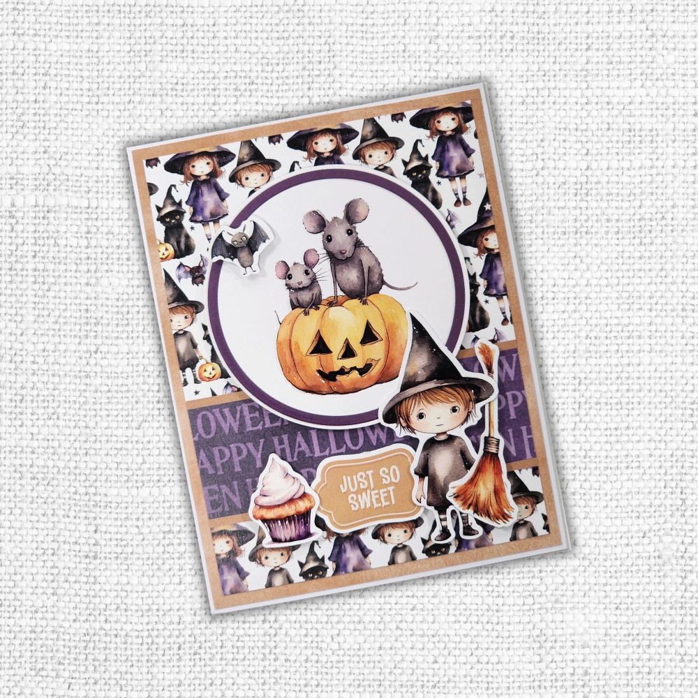 Spooky Halloween 6x8" Die Cuts & Sentiments 32874