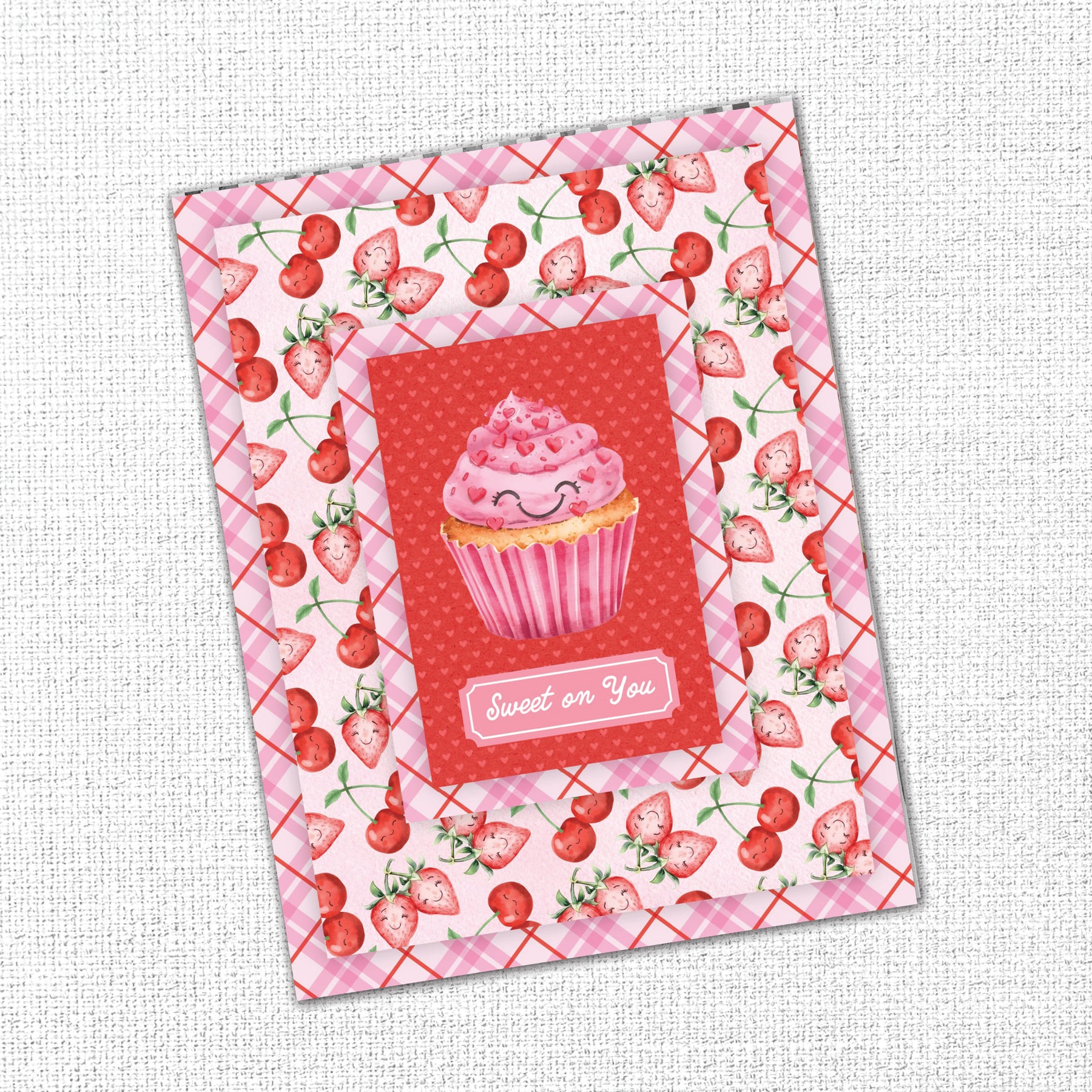 Perfect Pairs 6x8 Embossed Die Cuts 35800