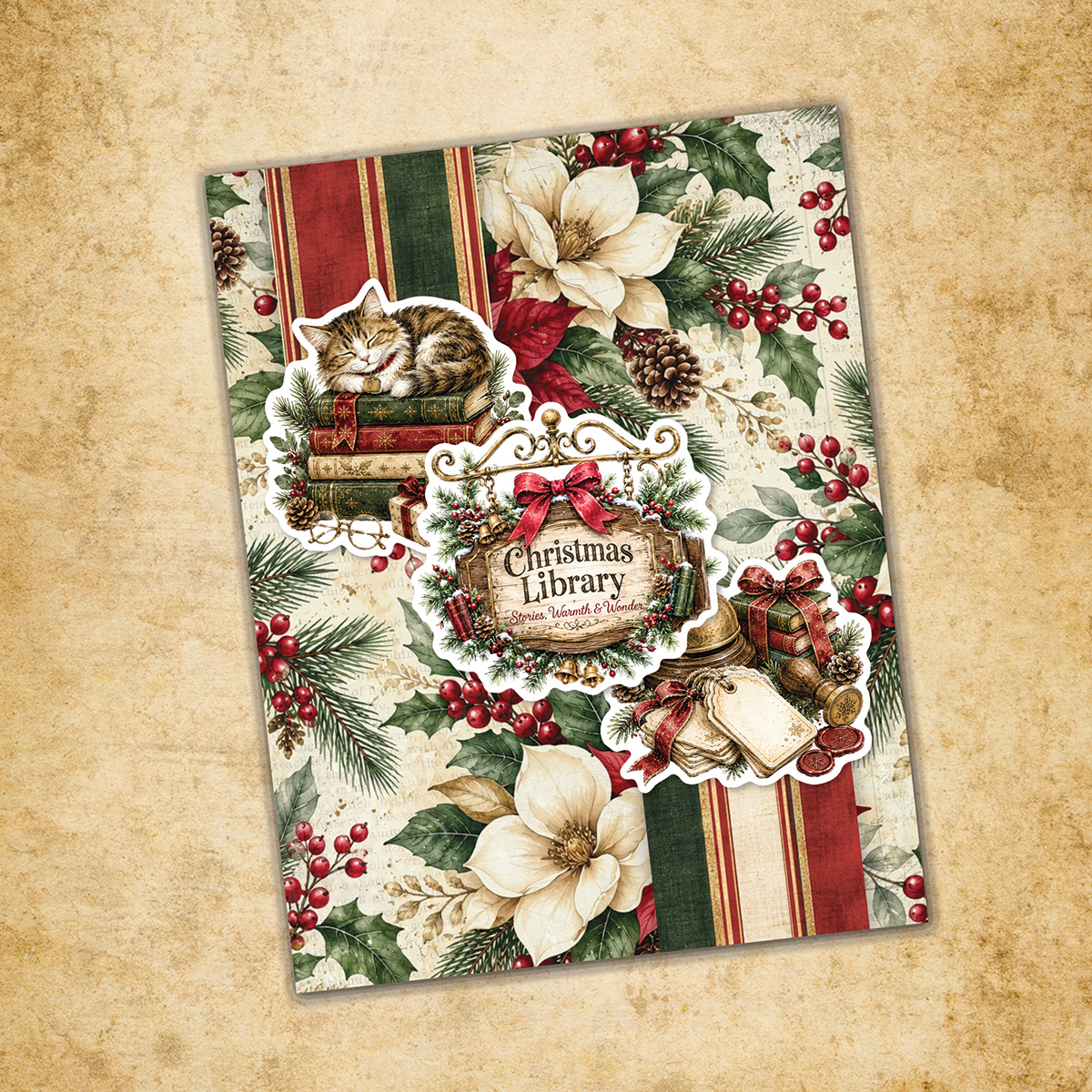 The Christmas Library 6x6 Paper Collection 37543
