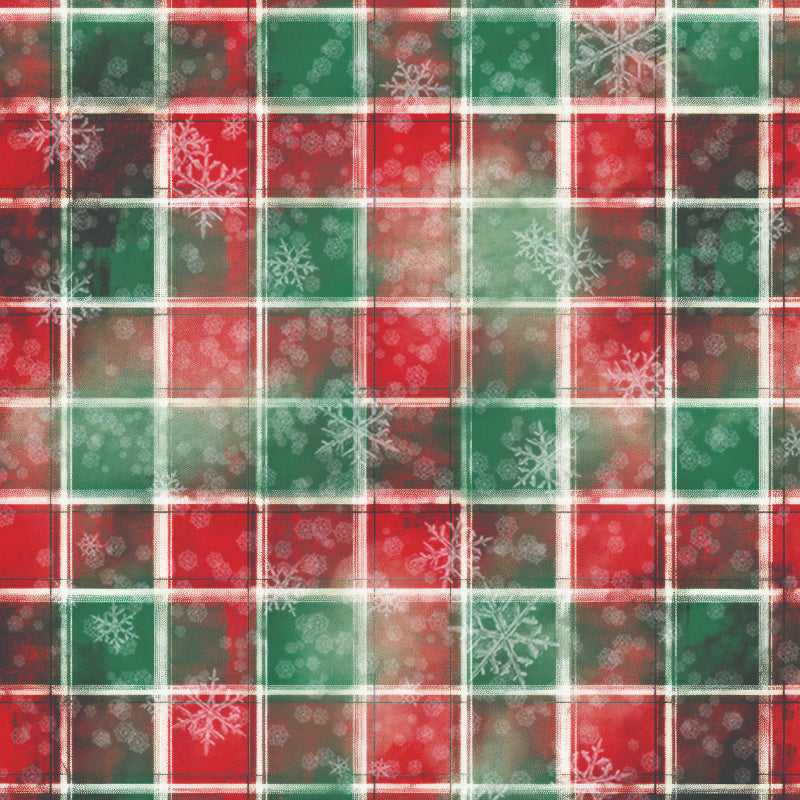 Creative Expressions Taylor Made Journals Christmas Plaid 8 in x 8 in Paper Pad