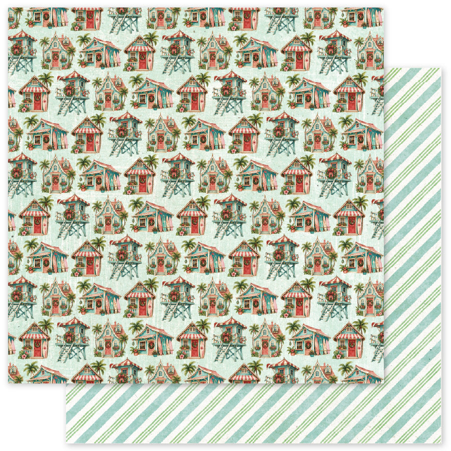Christmas in Paradise Basics F 12x12 Paper (12 pc Bulk Pack) 36967
