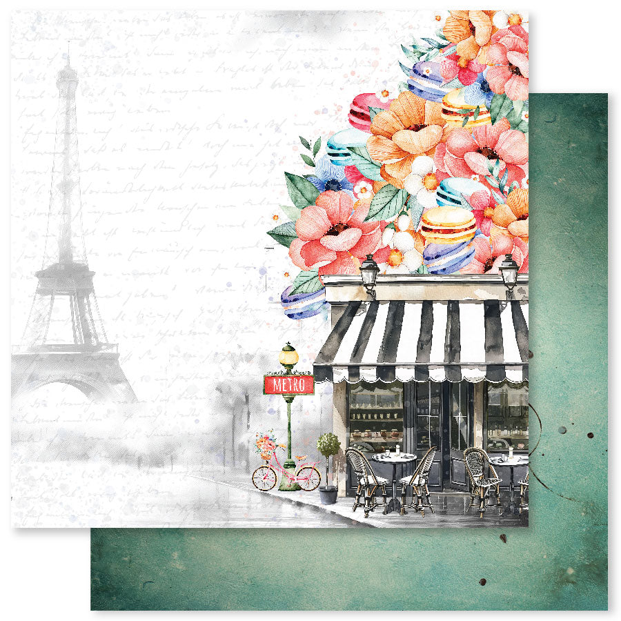 Coffee In Paris 6x6 Paper Collection 32325