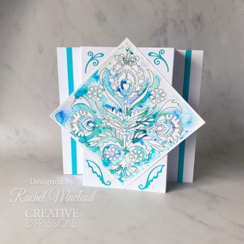 Creative Expressions Paper Cuts Folk Flowers Petal Perfection Craft Die