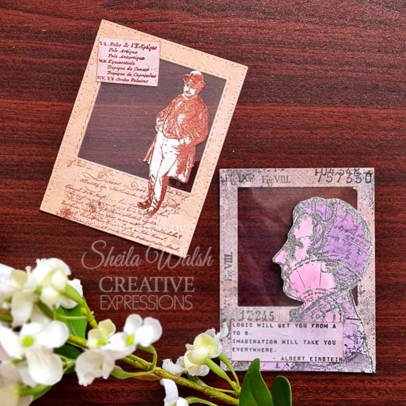 Creative Expressions Sam Poole Mr Stargazer 4 in x 6 in Pre-Cut Rubber Stamp