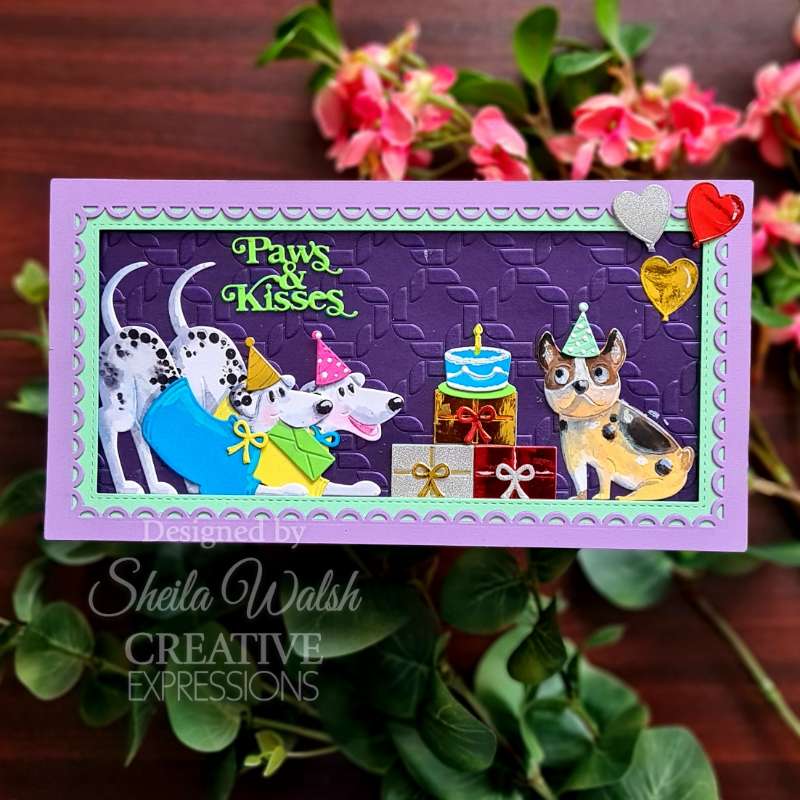 Creative Expressions Sue Wilson Pet Pals Coco Craft Die