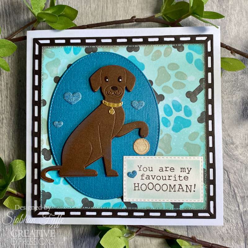 Creative Expressions Sue Wilson Pet Pals Bailey Craft Die