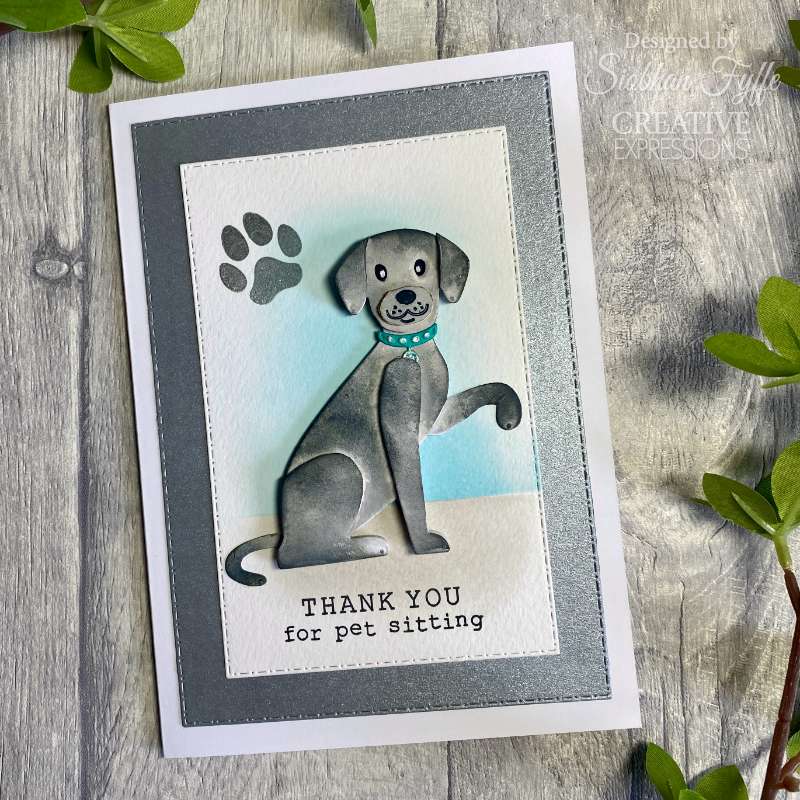 Creative Expressions Sue Wilson Pet Pals Bailey Craft Die