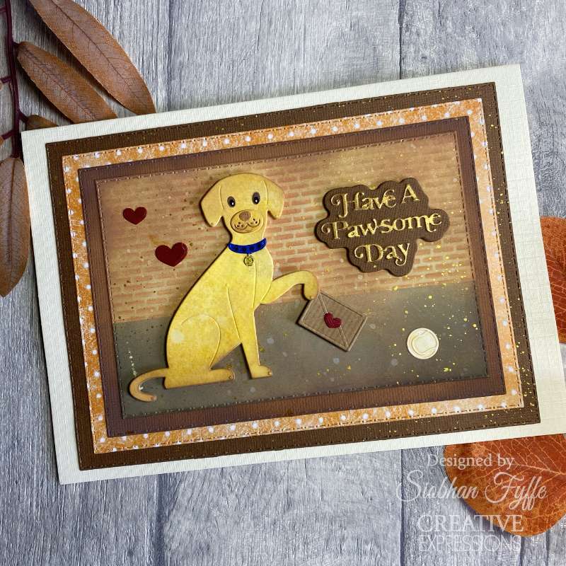 Creative Expressions Sue Wilson Pet Pals Bailey Craft Die