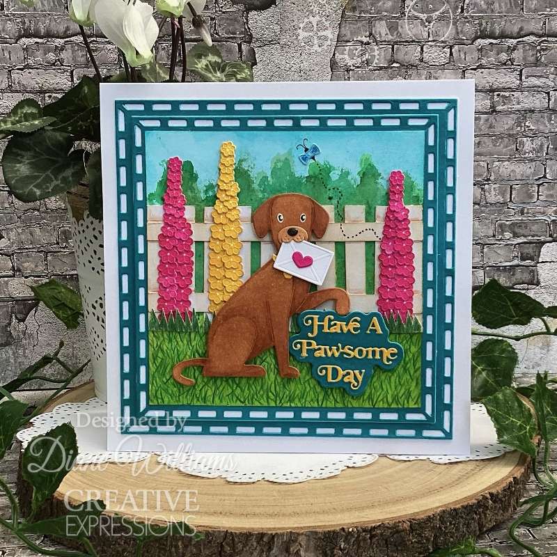 Creative Expressions Sue Wilson Pet Pals Bailey Craft Die