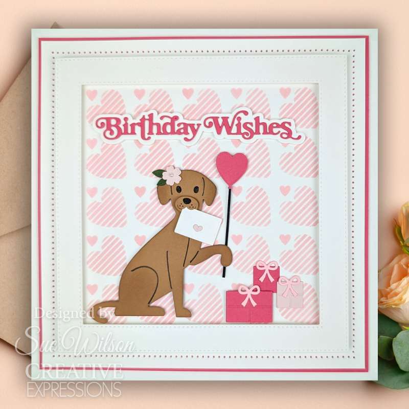 Creative Expressions Sue Wilson Pet Pals Bailey Craft Die