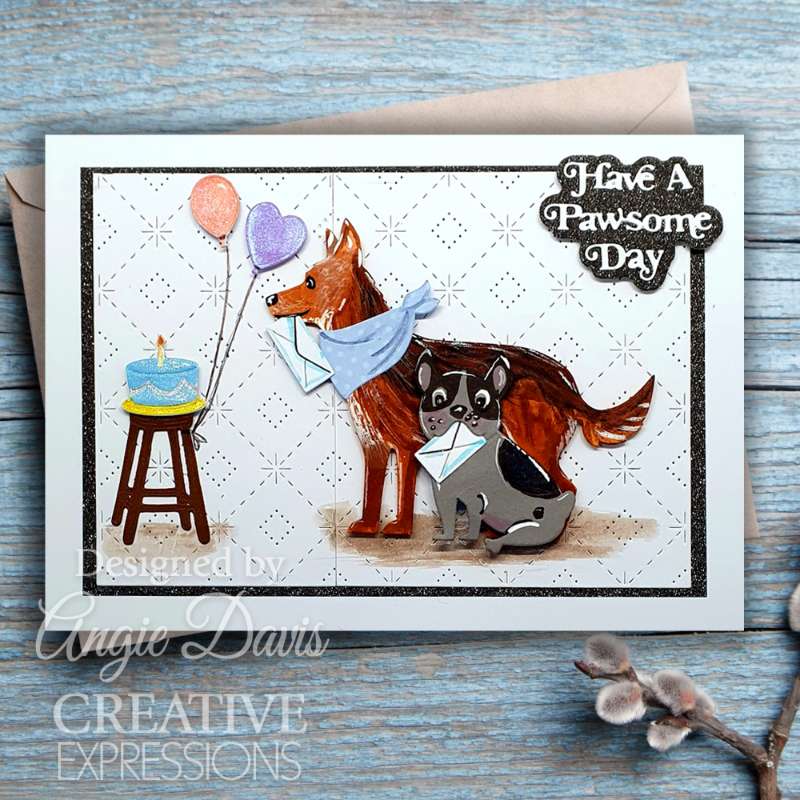 Creative Expressions Sue Wilson Pet Pals Max Craft Die