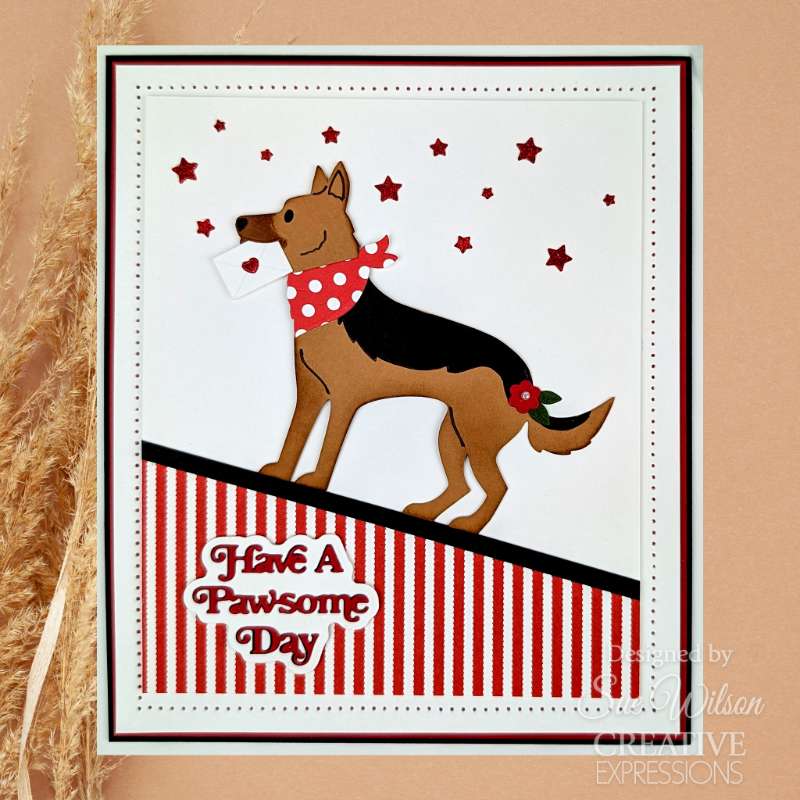 Creative Expressions Sue Wilson Pet Pals Max Craft Die