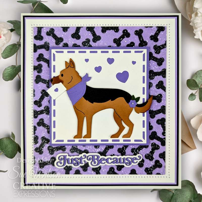 Creative Expressions Sue Wilson Pet Pals Max Craft Die