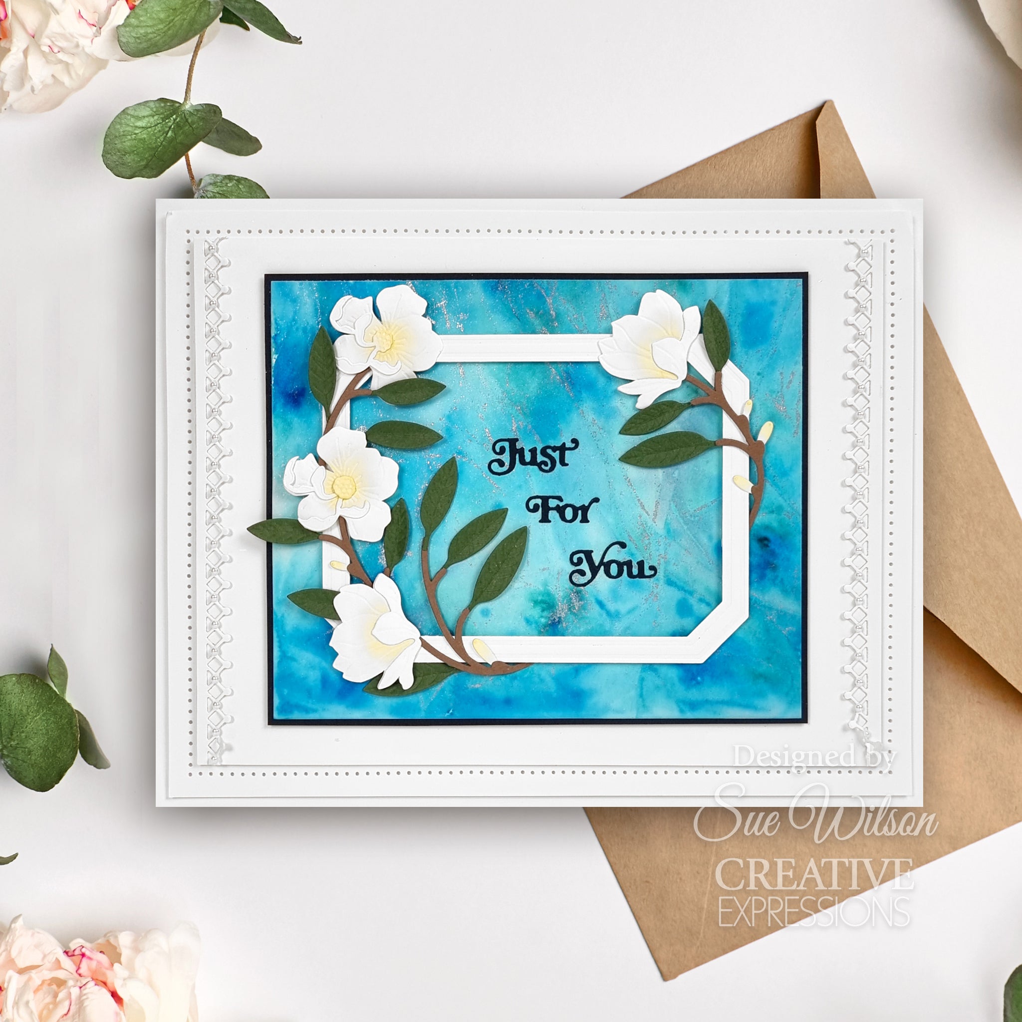 Creative Expressions Sue Wilson Layered Flowers Collection Magnolia Craft Die