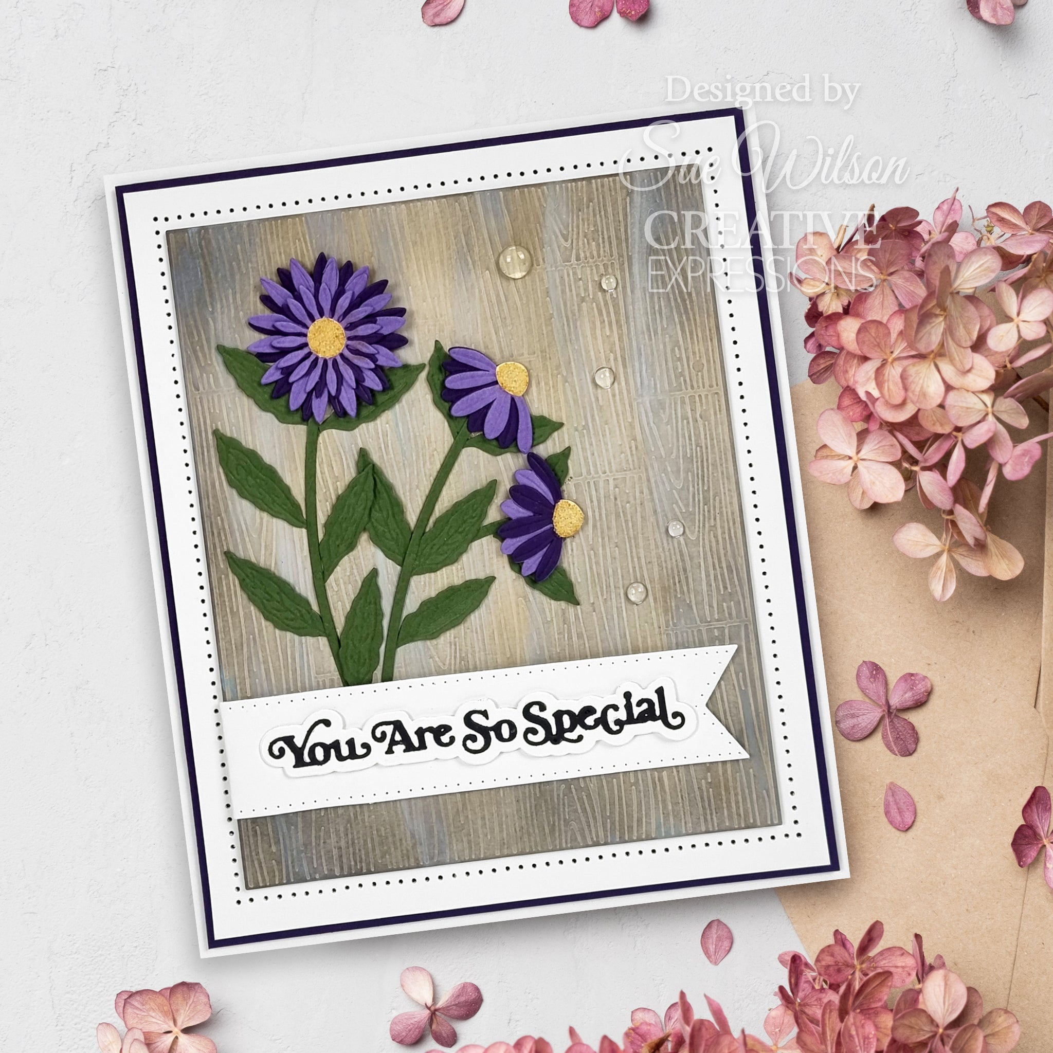 Creative Expressions Sue Wilson Layered Flowers Collection Coneflower Craft Die