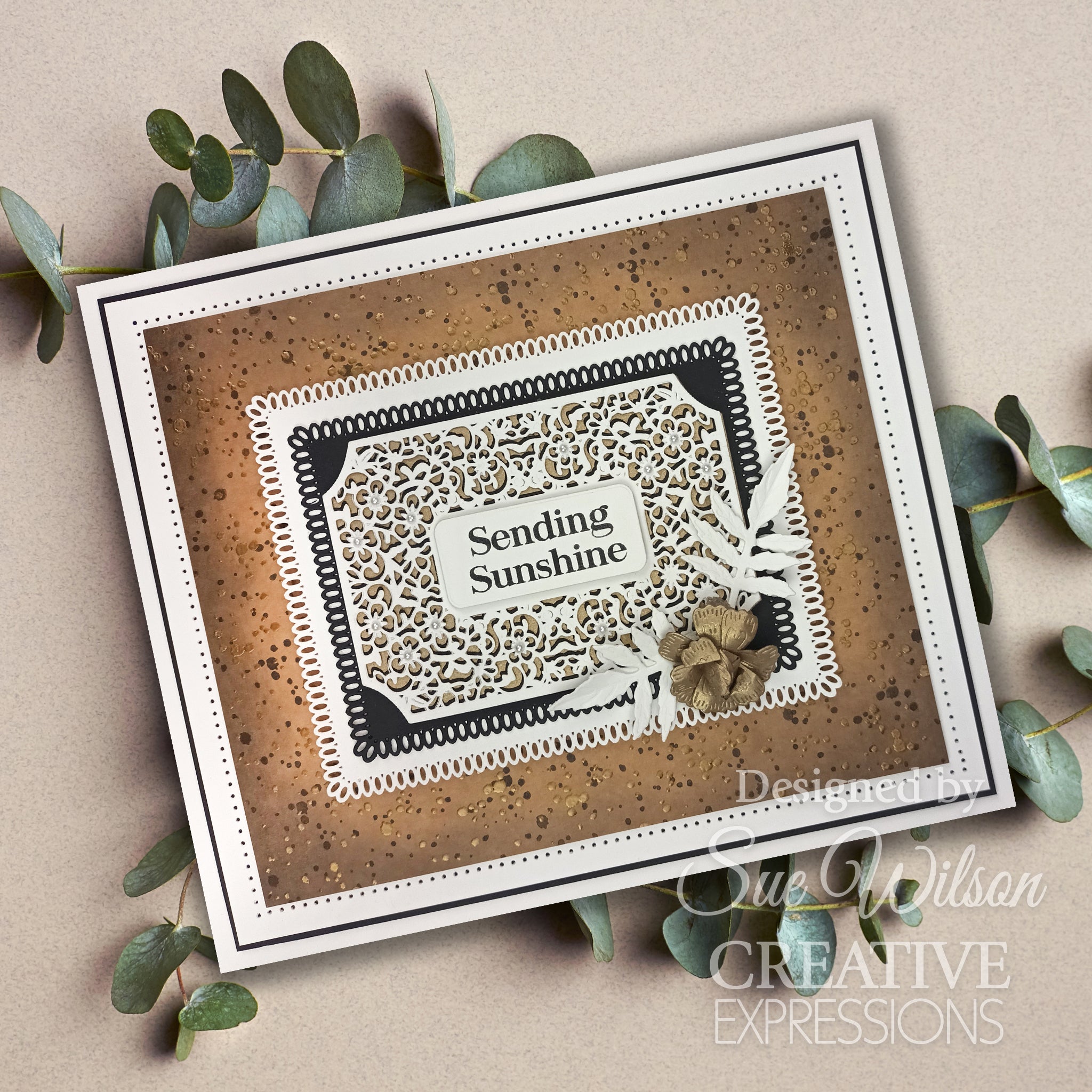 Creative Expressions Sue Wilson Noble Looped Rectangles Craft Die