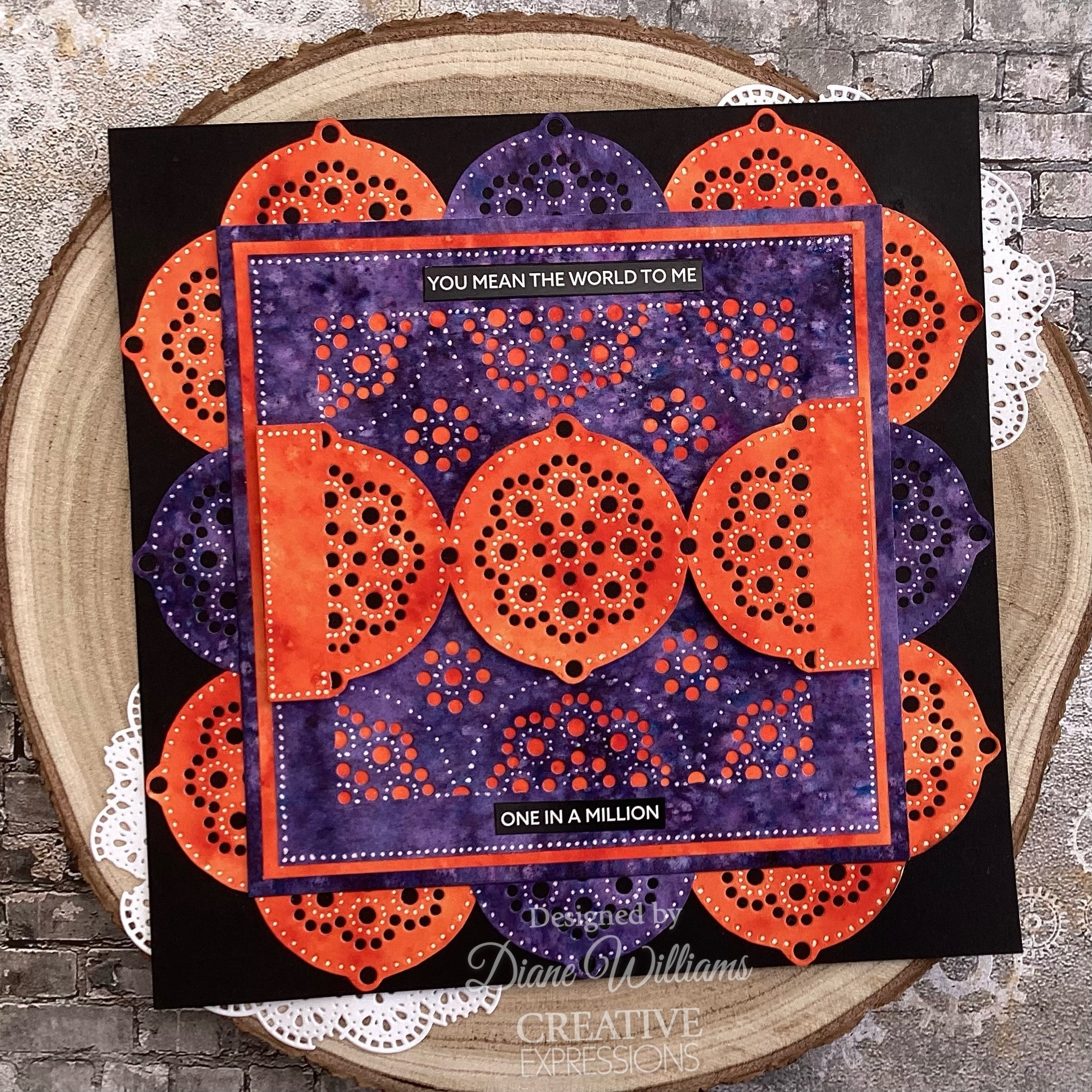 Creative Expressions Jamie Rodgers Circles Mandala Background Craft Die