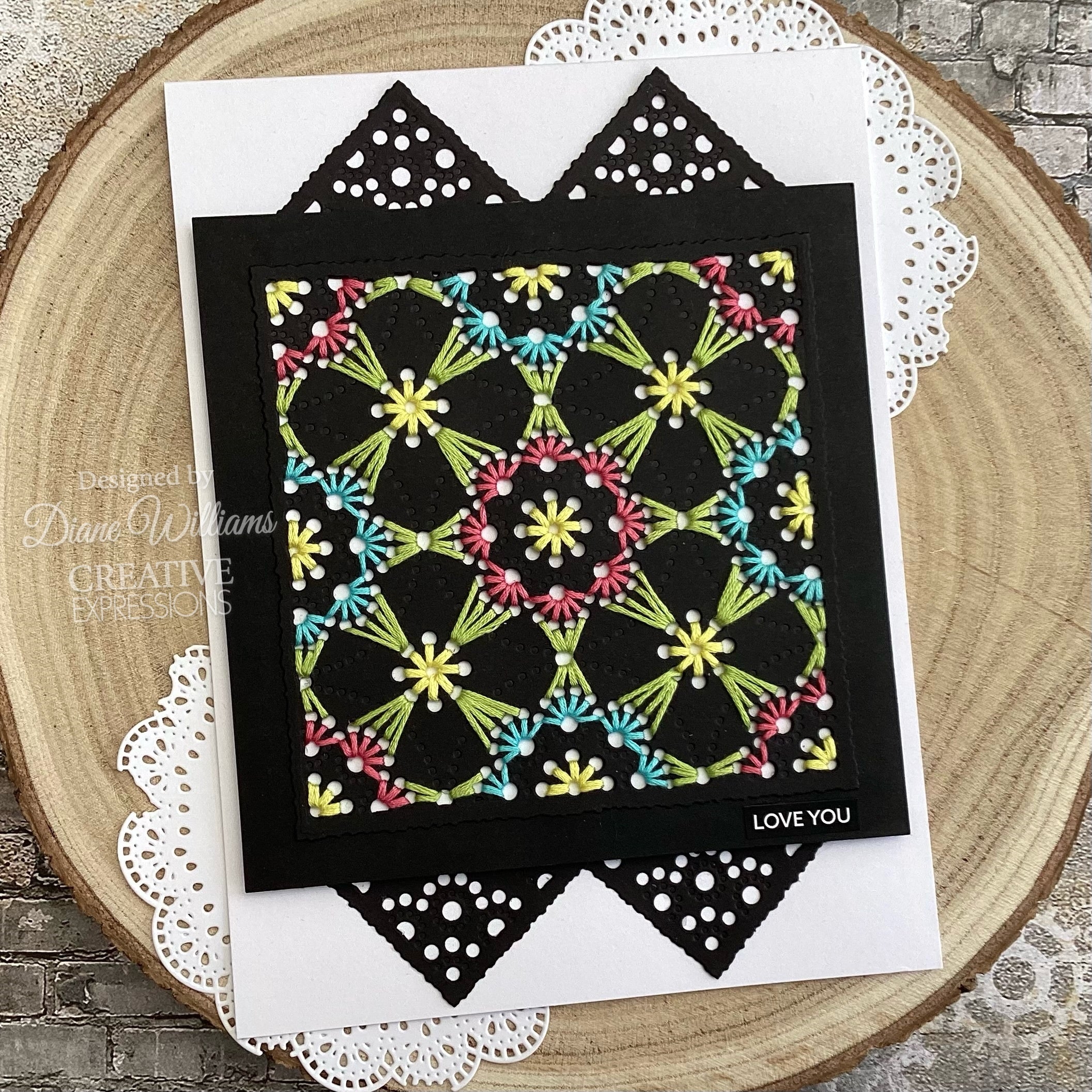 Creative Expressions Jamie Rodgers Circles Mandala Background Craft Die