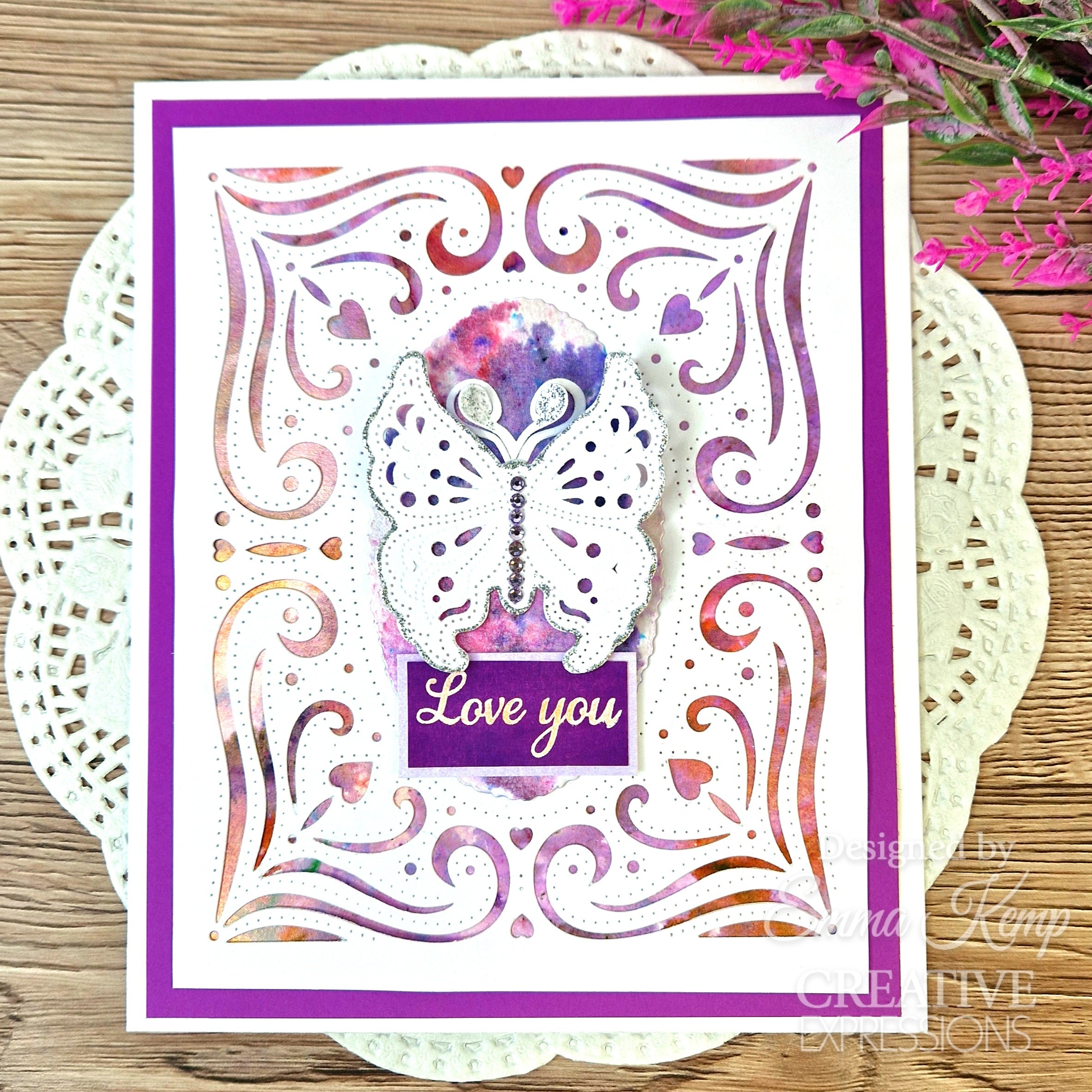 Creative Expressions Jamie Rodgers Delicate Butterfly Craft Die