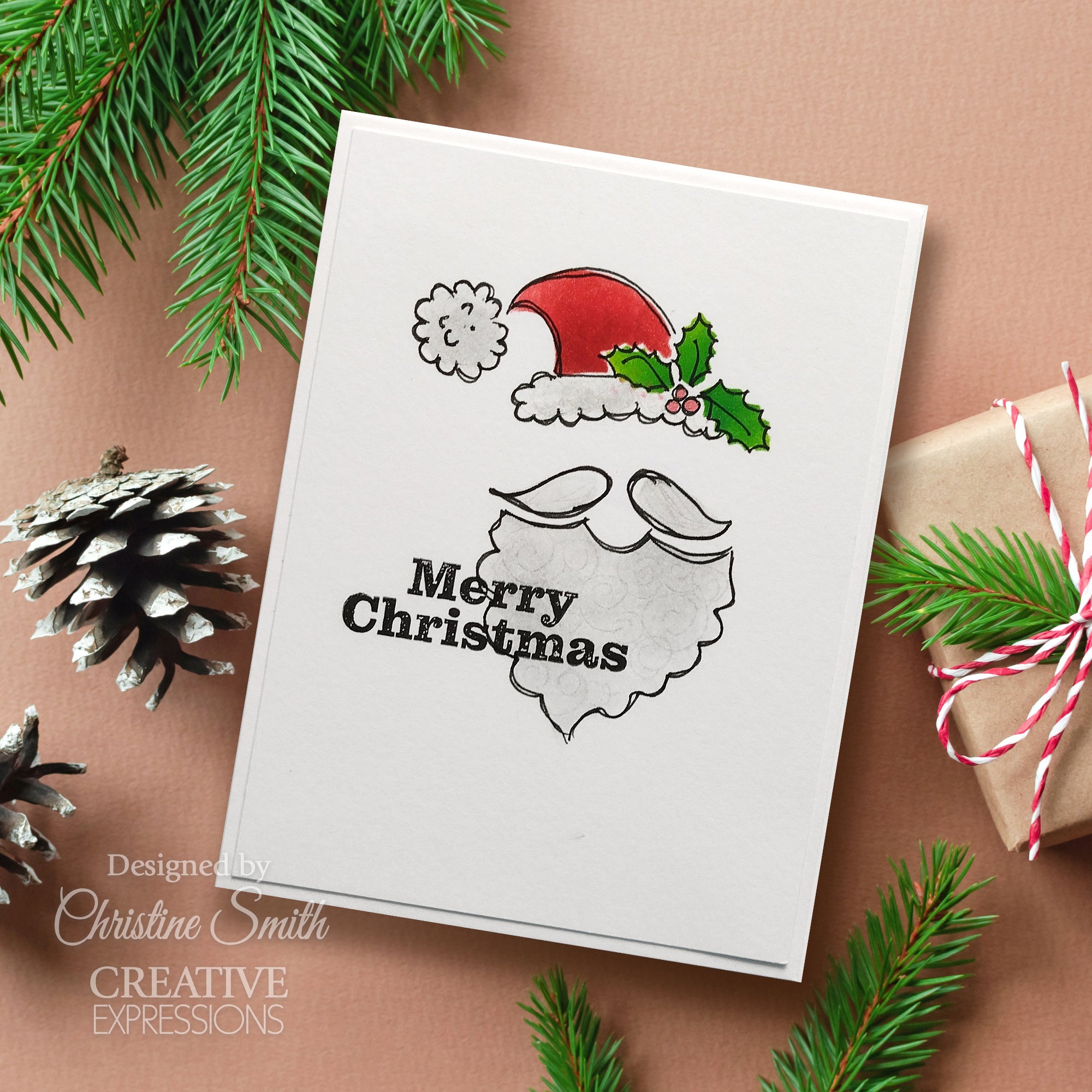 Creative Expressions Paper Cuts Cut & Lift Collection Jolly Santa Craft Die