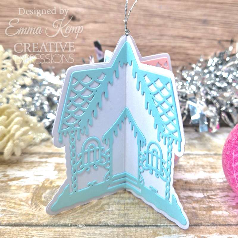 Creative Expressions Paper Cuts Festive Gingerbread House Craft Die