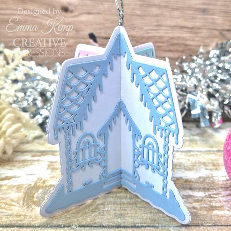 Creative Expressions Paper Cuts Festive Gingerbread House Craft Die