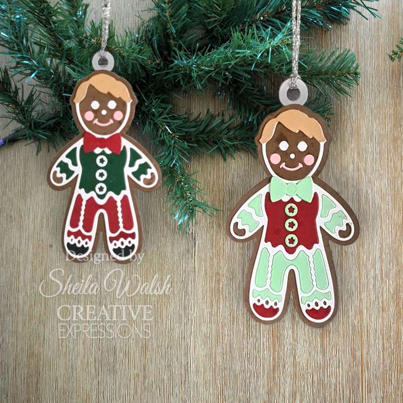 Creative Expressions Paper Cuts Festive Gingerbread Boy Craft Die