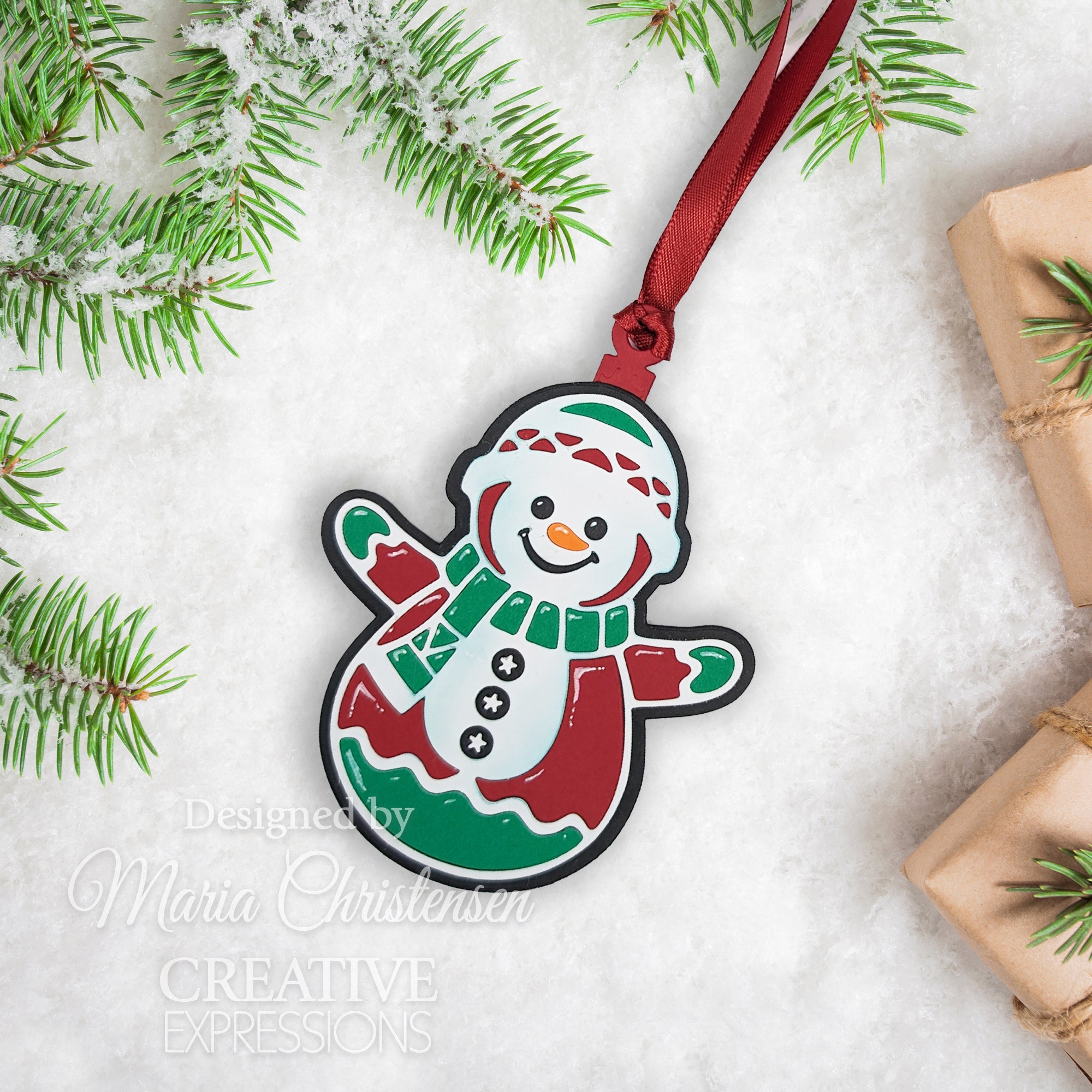 Creative Expressions Paper Cuts Festive Snowman Craft Die