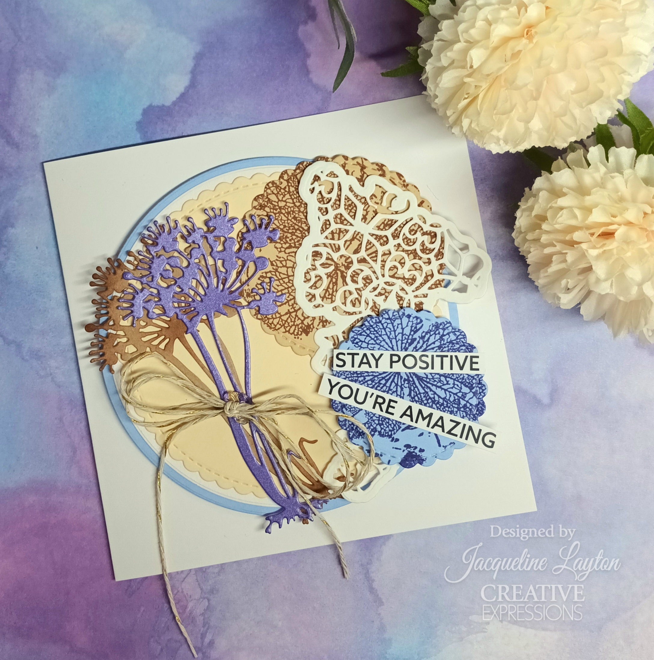 Creative Expressions Sam Poole Shabby Basics Queen Anne's Craft Die