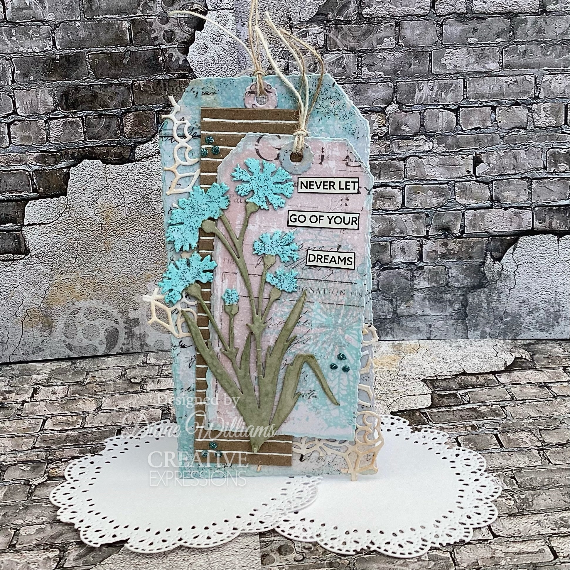 Creative Expressions Sam Poole Shabby Basics Artisan Mosaic #2 Craft Die