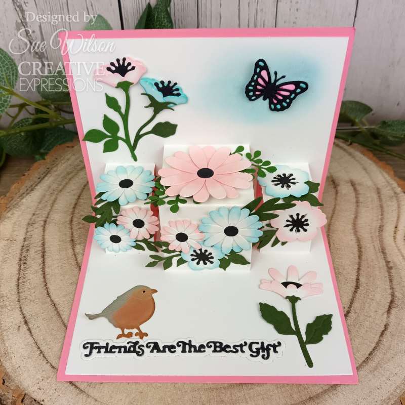 Creative Expressions Sue Wilson Pop Up 3D Card Maker Craft Die