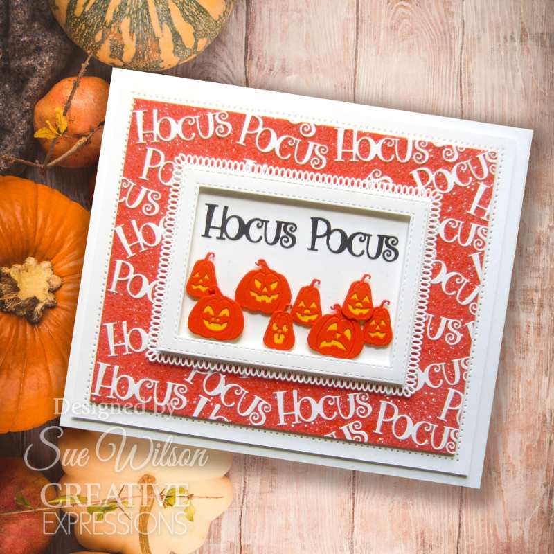 Creative Expressions Sue Wilson Halloween Jack-O-Lantern Craft Die