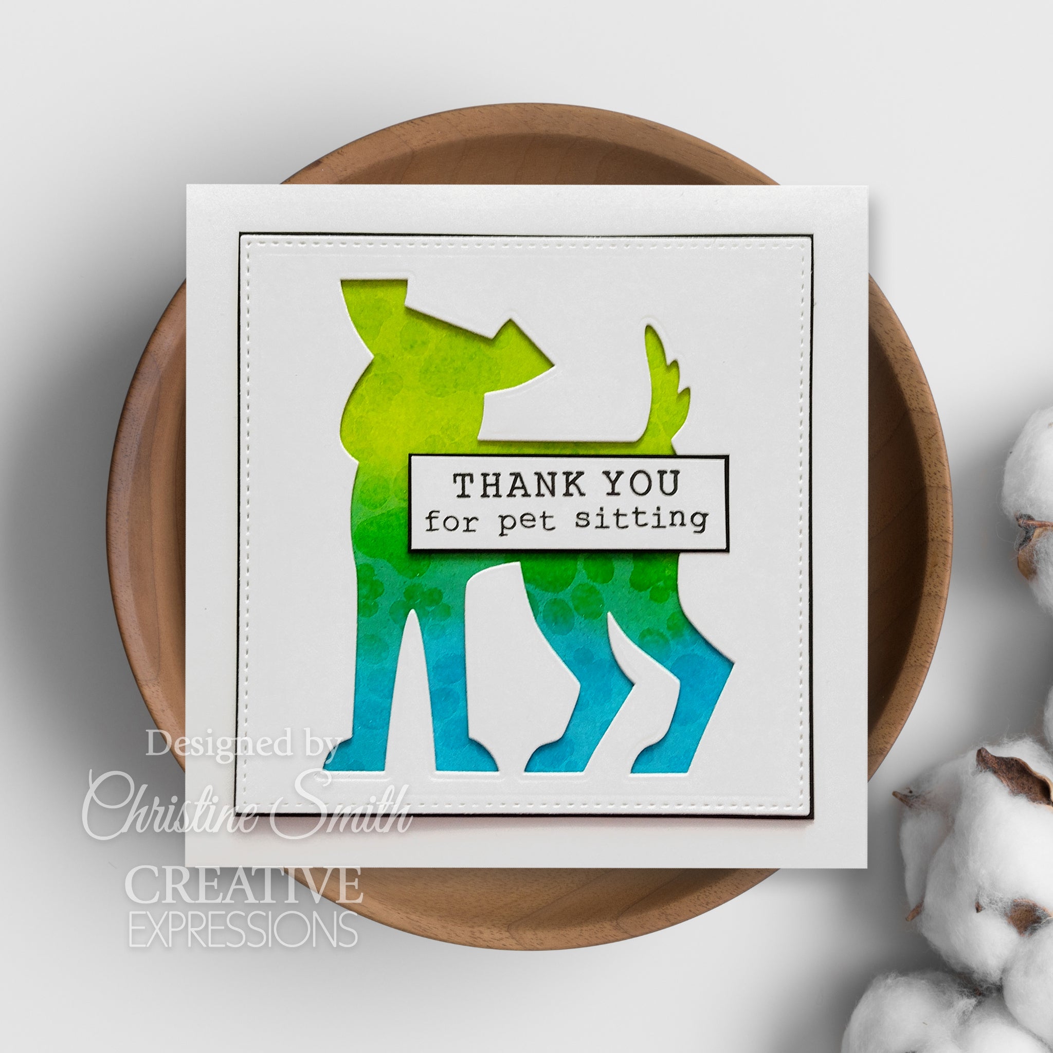 Creative Expressions Sue Wilson Pet Pals  4 x 6 in Clear Stamp Set